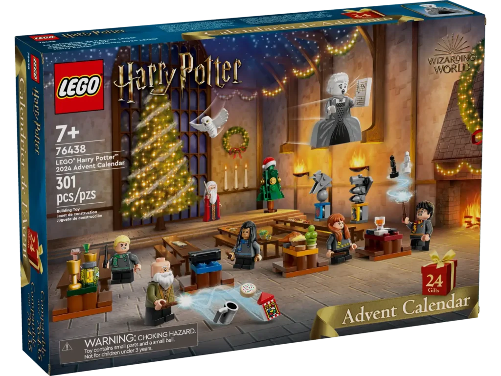 La caja del Calendario de Adviento de Lego Harry Potter 2024