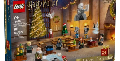 La caja del Calendario de Adviento de Lego Harry Potter 2024
