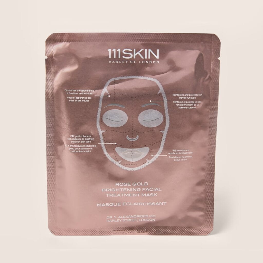 111SKIN Mascarilla facial iluminadora Rose Gold 111SKIN Mascarilla facial iluminadora Rose Gold