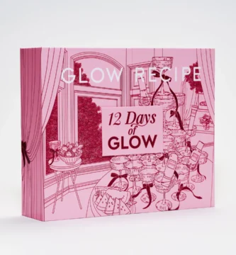 La caja del Calendario de adviento Glow Recipe 2025