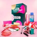 La caja y algunos de los productos del Calendario de adviento Sephora Collection 2025