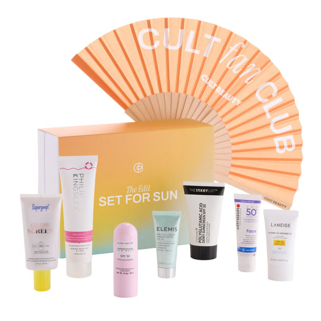 The Set for Sun Edit de Cult Beauty, por solo 45 euros 1 Los productos de The Set for Sun Edit de Cult Beauty