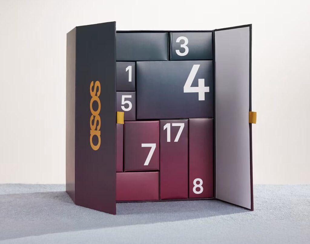 La caja del Calendario de adviento ASOS 2025