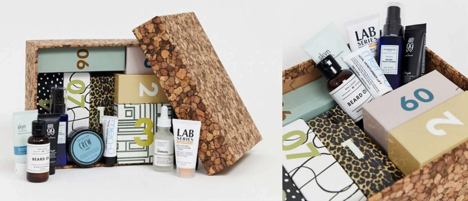 ASOS calendario para hombres 2019