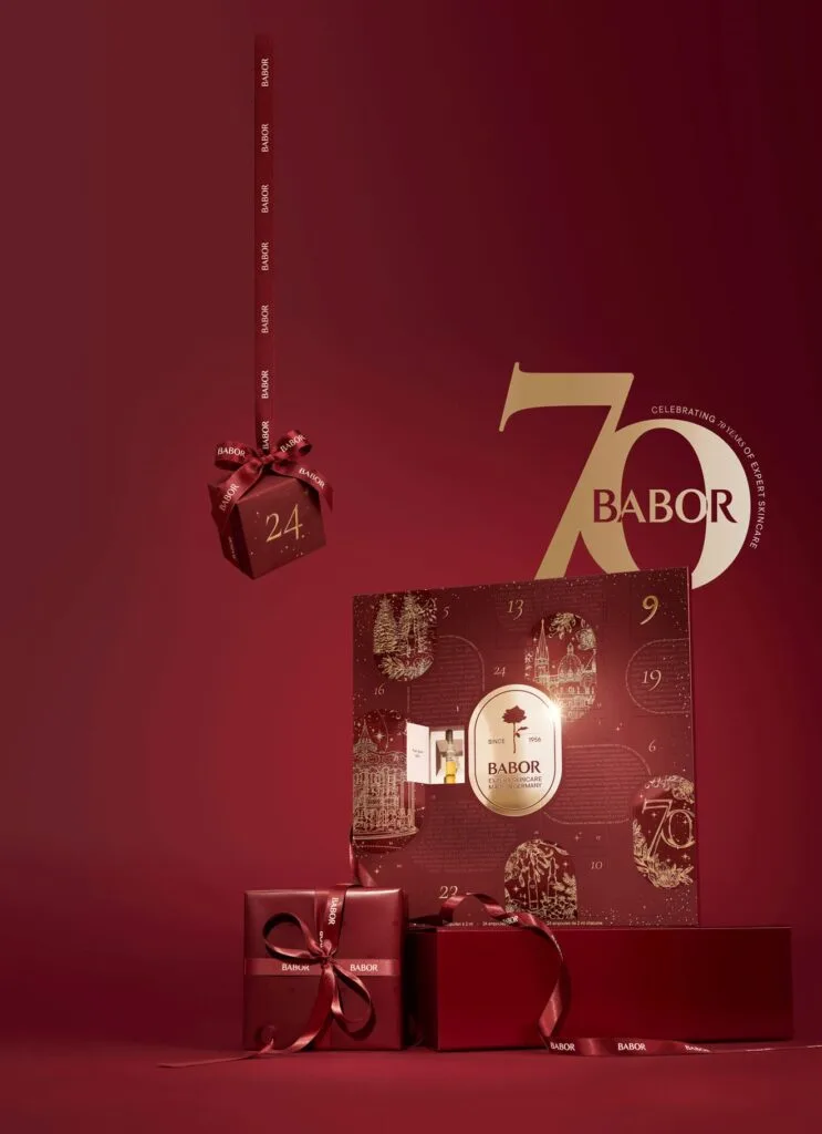 El calendario de adviento Babor 2026 celebra el 70 aniversario de la marca