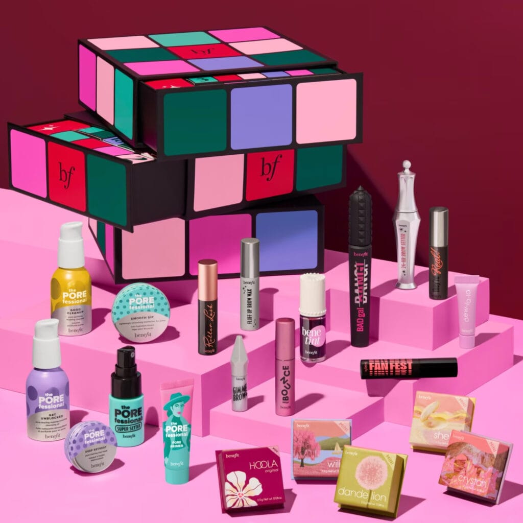 Los productos del Calendario de Adviento Benefit 2025