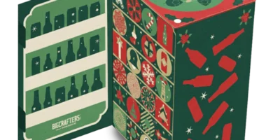 Calendario de adviento Bigcrafters 2025 de Estrella Galicia, ya en preventa con un 10 % de descuento 2 La caja del Calendario de adviento Bigcrafters 2025