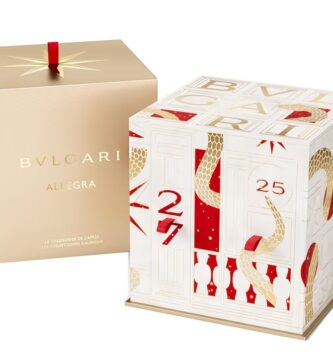 La caja del Calendario de cierre de año Bvlgari Allegra 2025