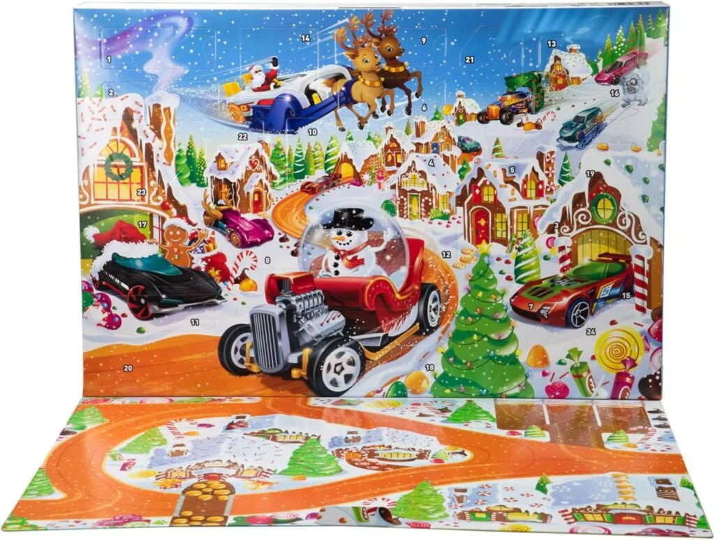 El Calendario de Adviento Hot Wheels 2025