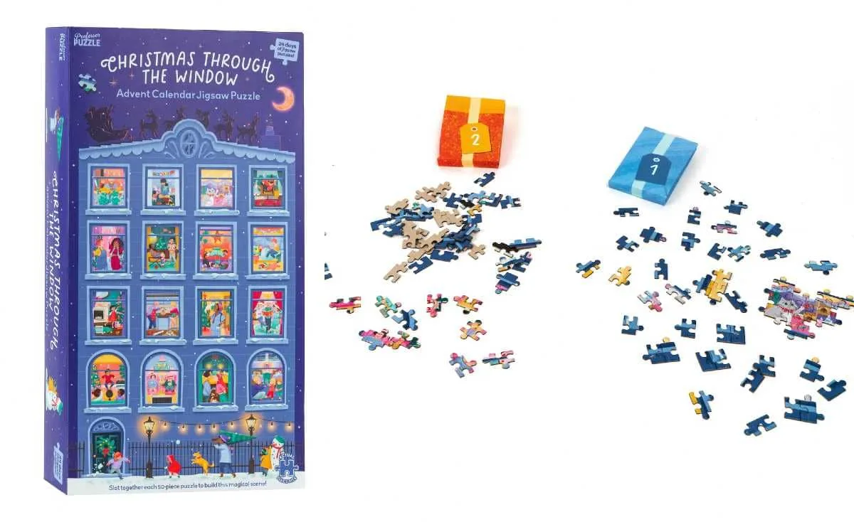 CALENDARIO ADVIENTO PROFESOR PUZZLE