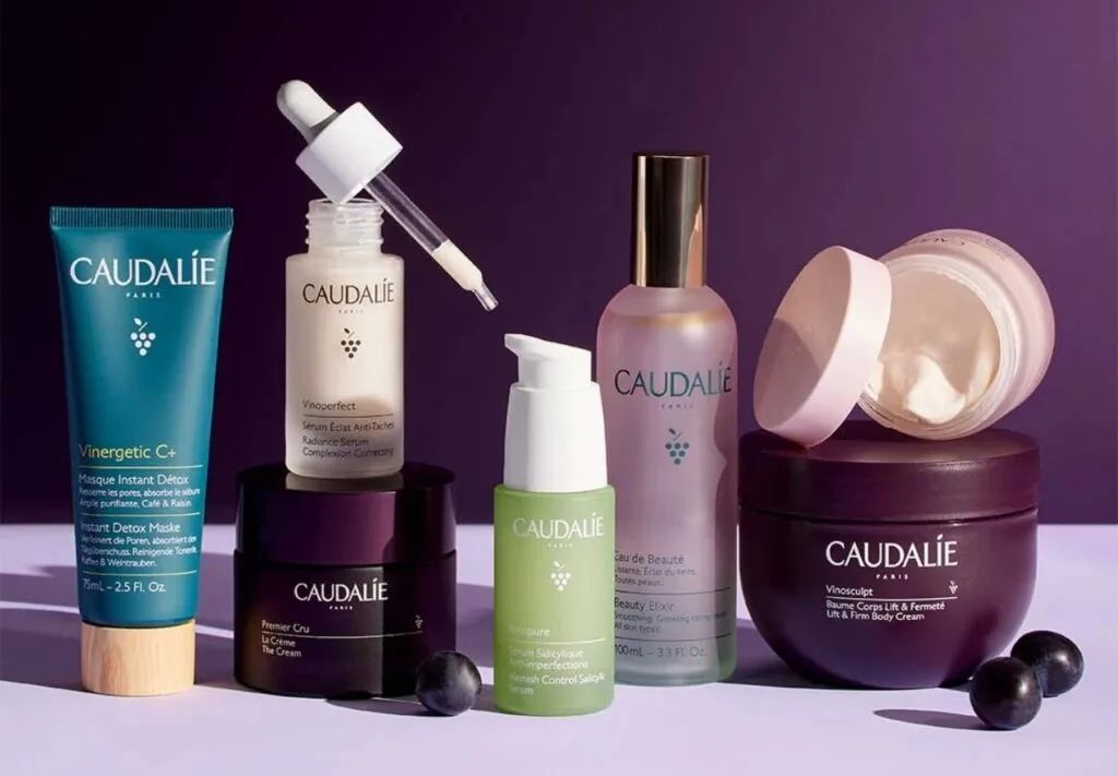 Productos de los sets navideños 2024 de Caudalie
