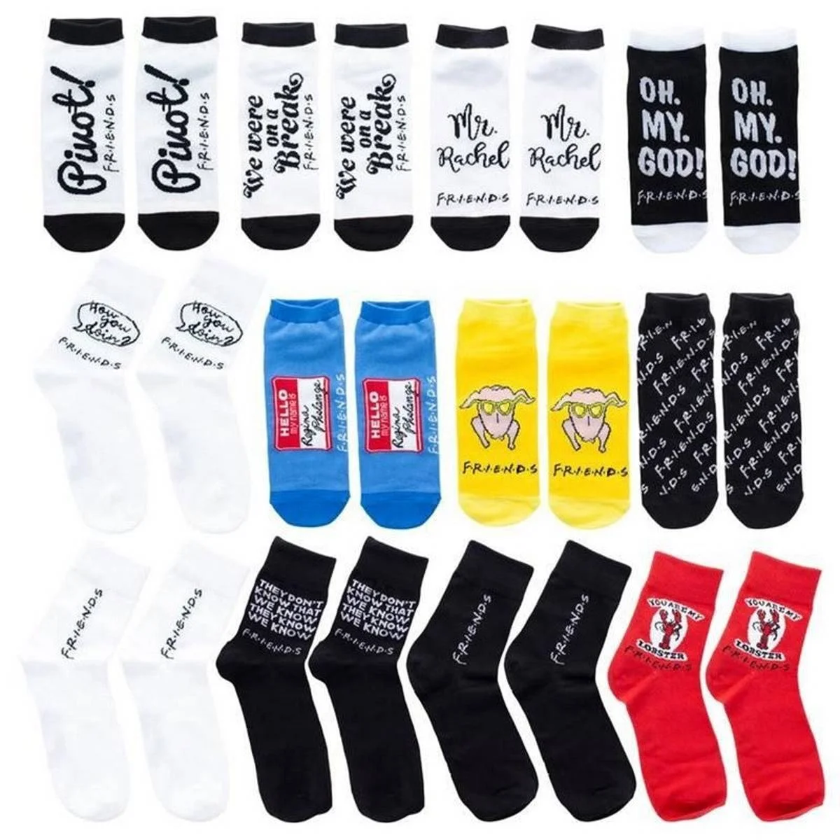 Calcetines Friends Calendario Adviento 2022