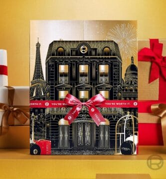 La caja del Calendario de adviento L'Oréal Paris 2025 de 12 días