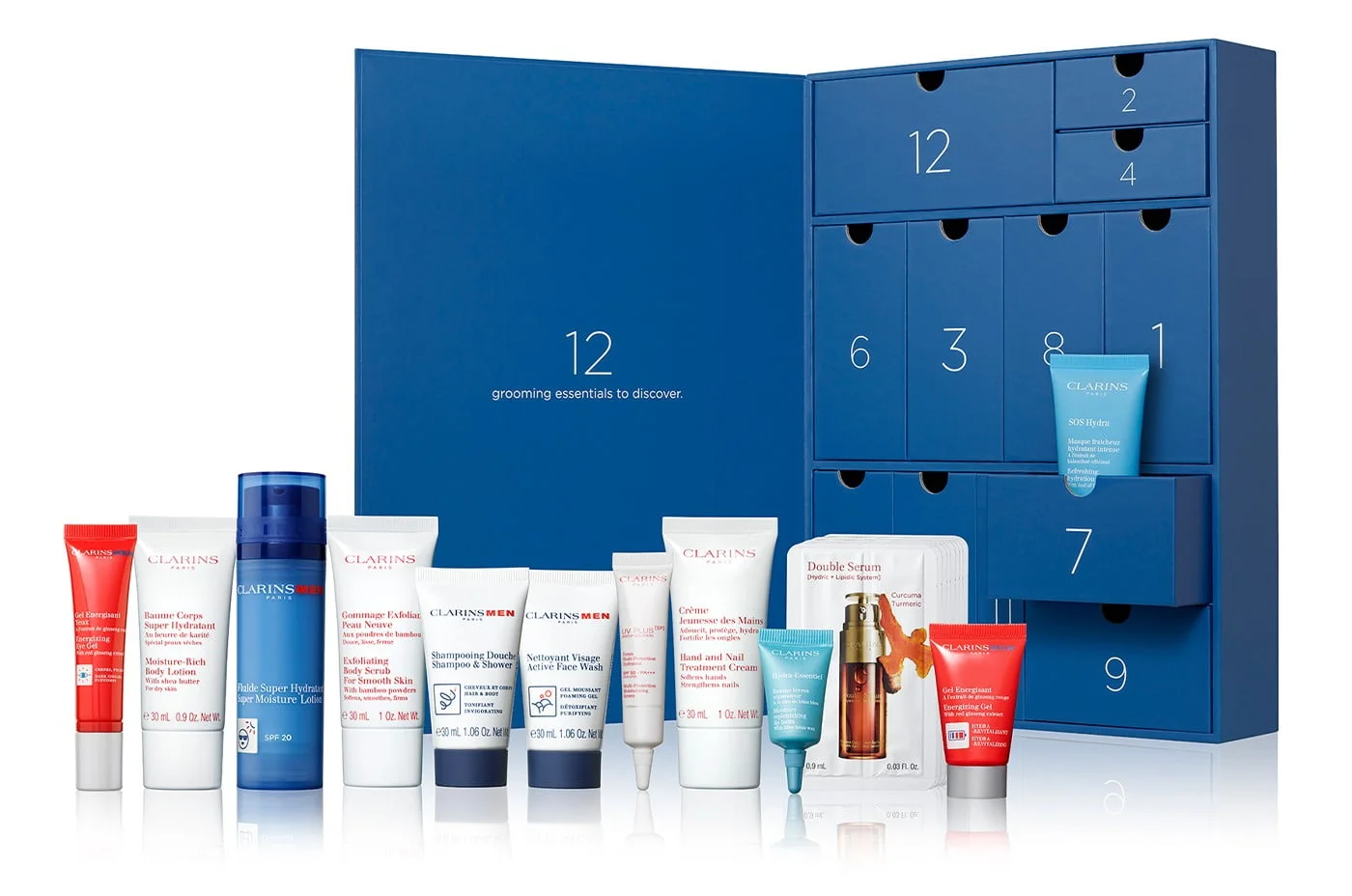 Calendario Adviento Clarins 12 Días Mujeres 2022