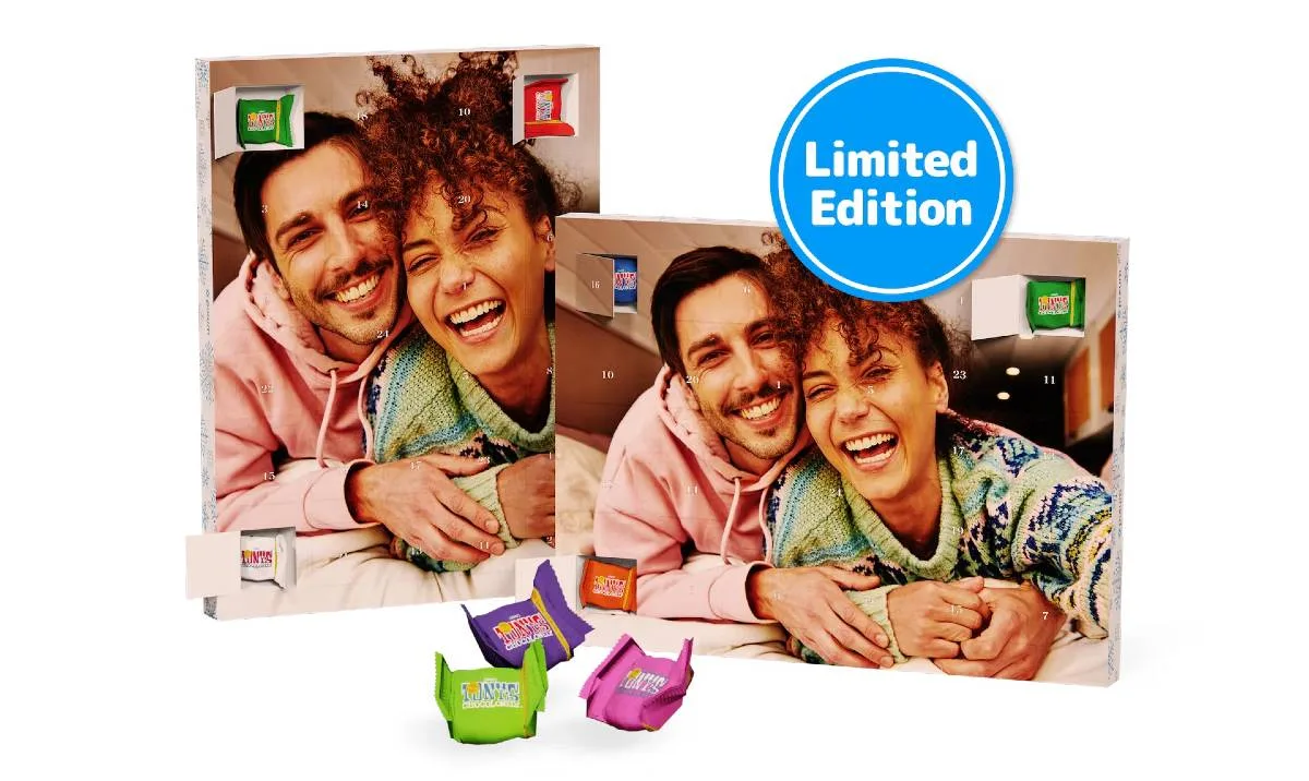Calendario Adviento Con foto y Tony's Chocolonely