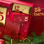 El interior de la caja del Calendario de Adviento Notino 2024