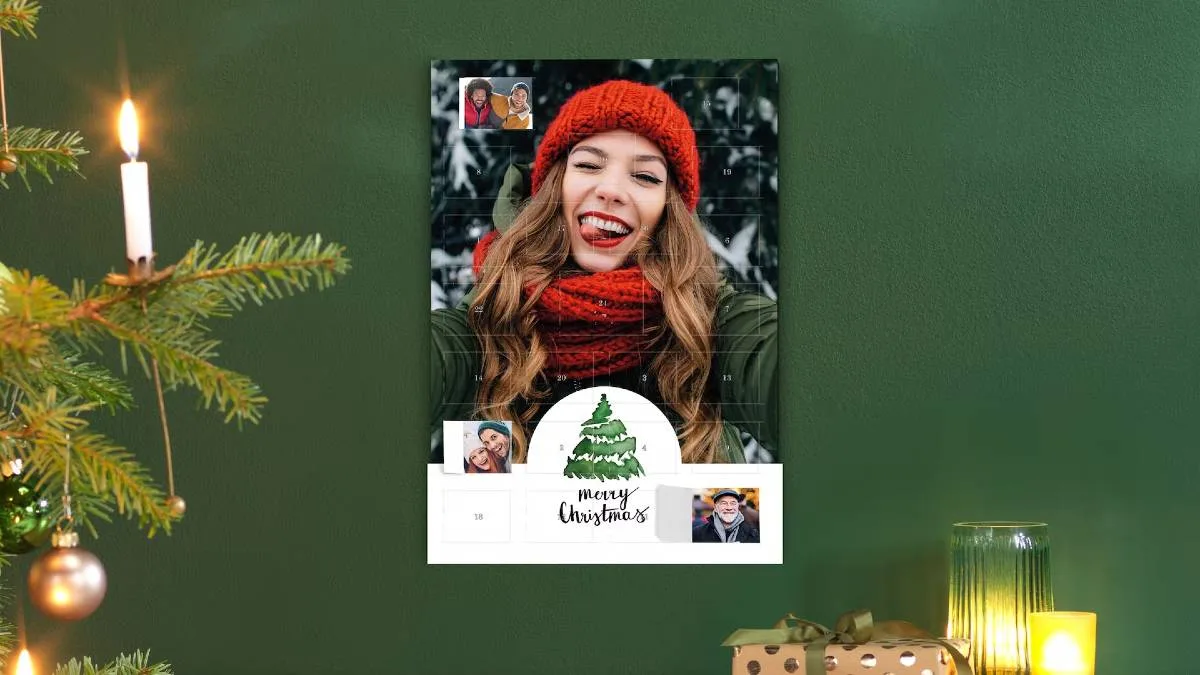 Calendario Adviento Personalizado con Fotos