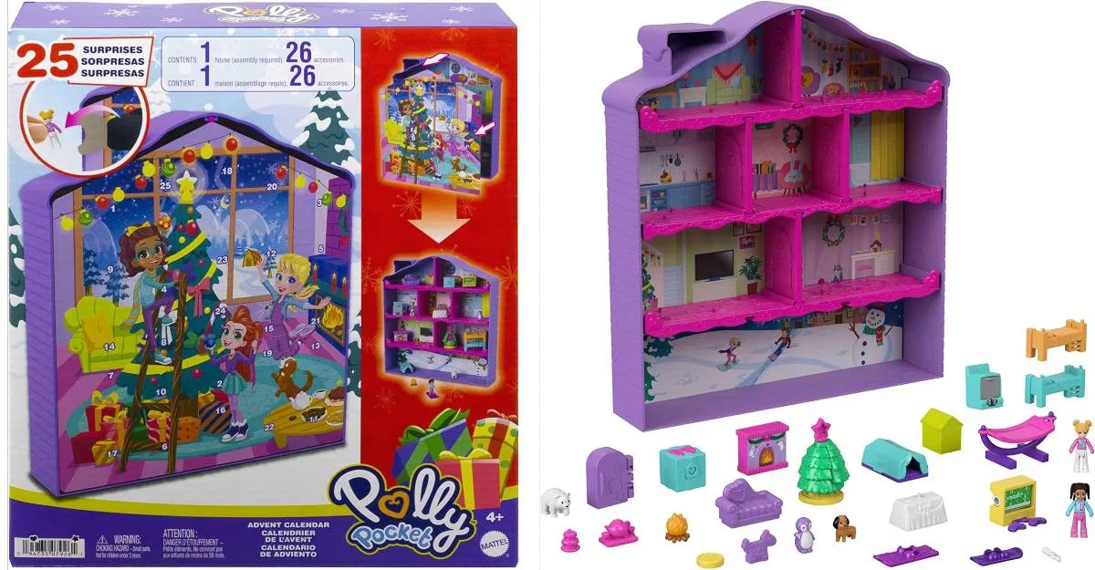 Calendario Adviento Polly Pocket 2022 Calendario Adviento Polly Pocket 2022