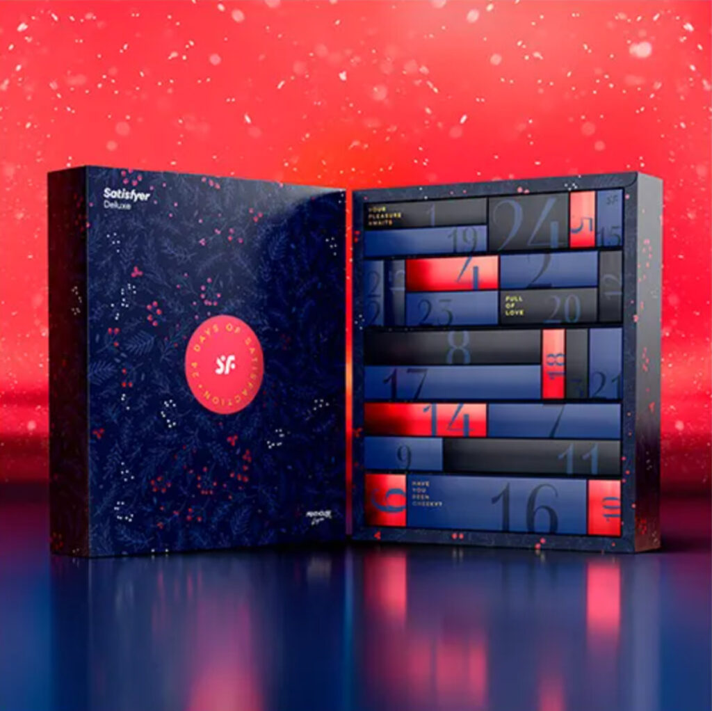 La caja del Calendario Adviento Satisfyer 2024 Deluxe
