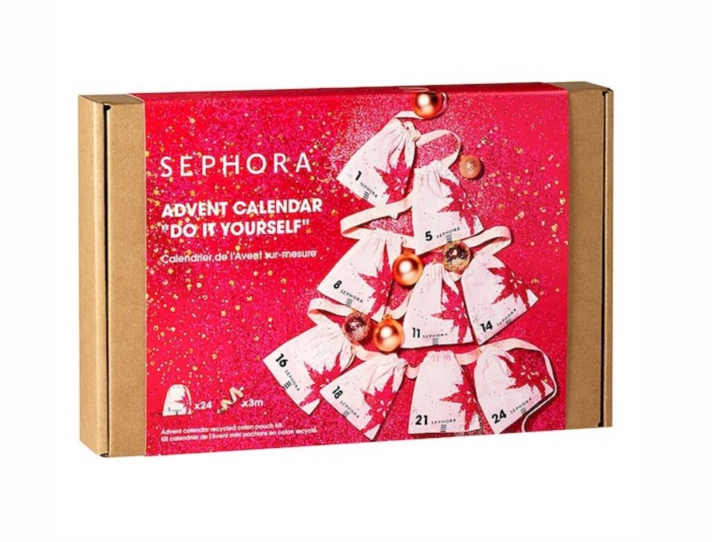 Calendario de Adviento Sephora DIY 2021