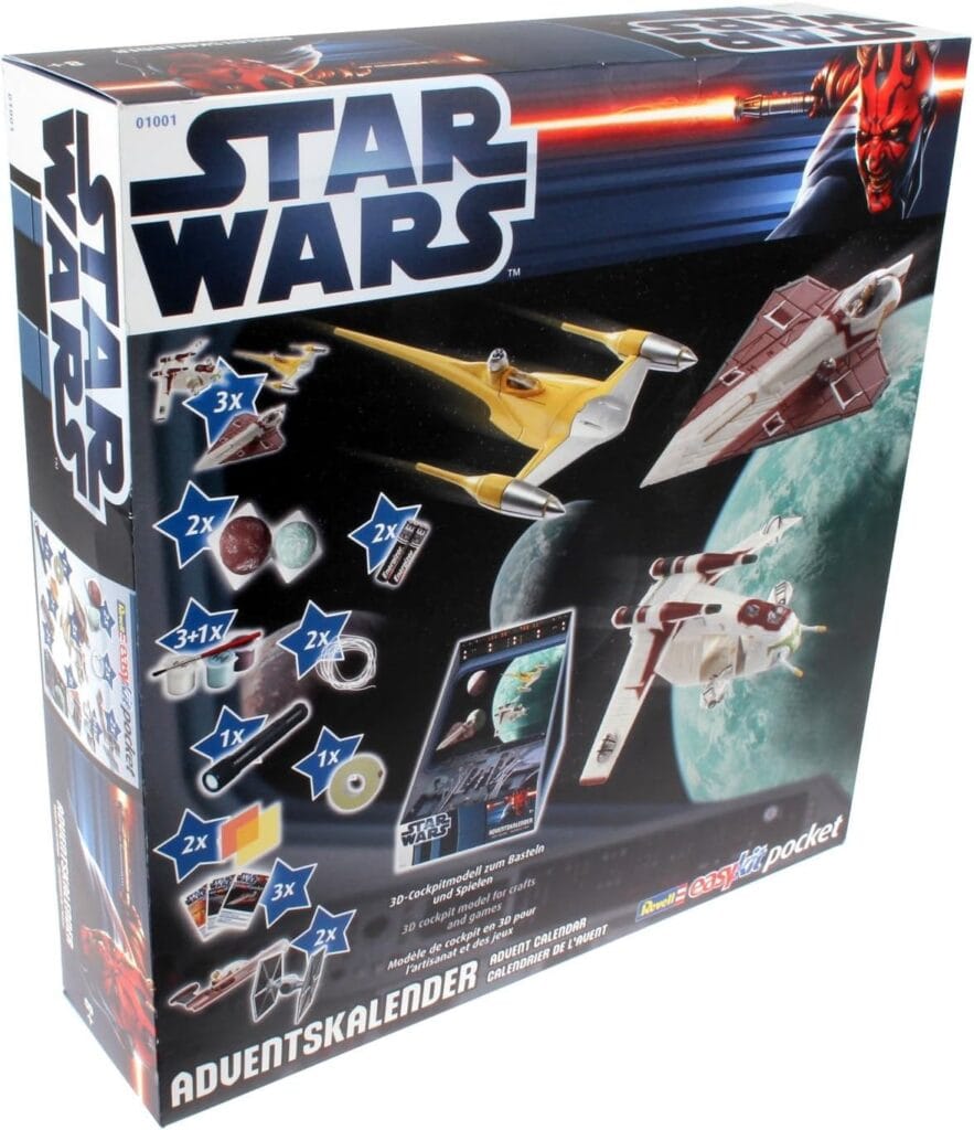 Calendario Adviento Star Wars Revell 2012