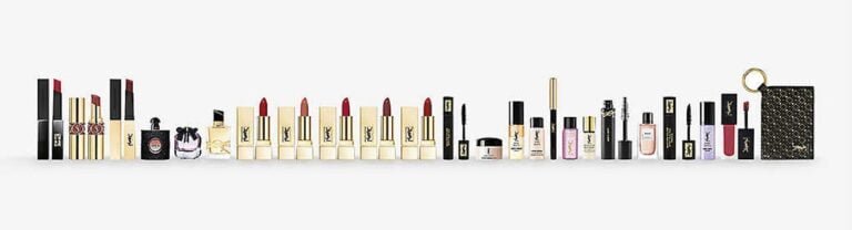 Calendario de Adviento Yves Saint Laurent 2022 Lujo Elegante