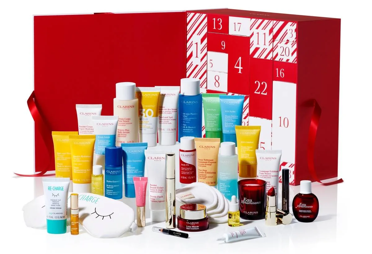 Calendario Clarins x Selfridges 24 dias