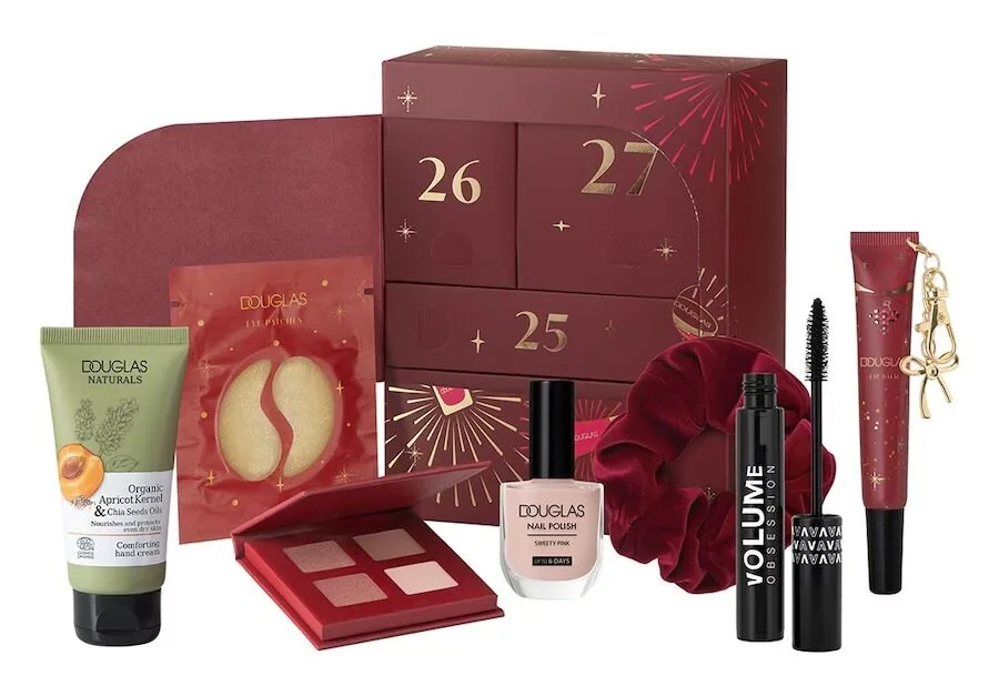 La caja y los productos del Calendario Douglas After Christmas 2026 La caja y los productos del Calendario Douglas After Christmas 2026