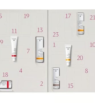 El interior del Calendario de adviento Dr. Hauschka 2025