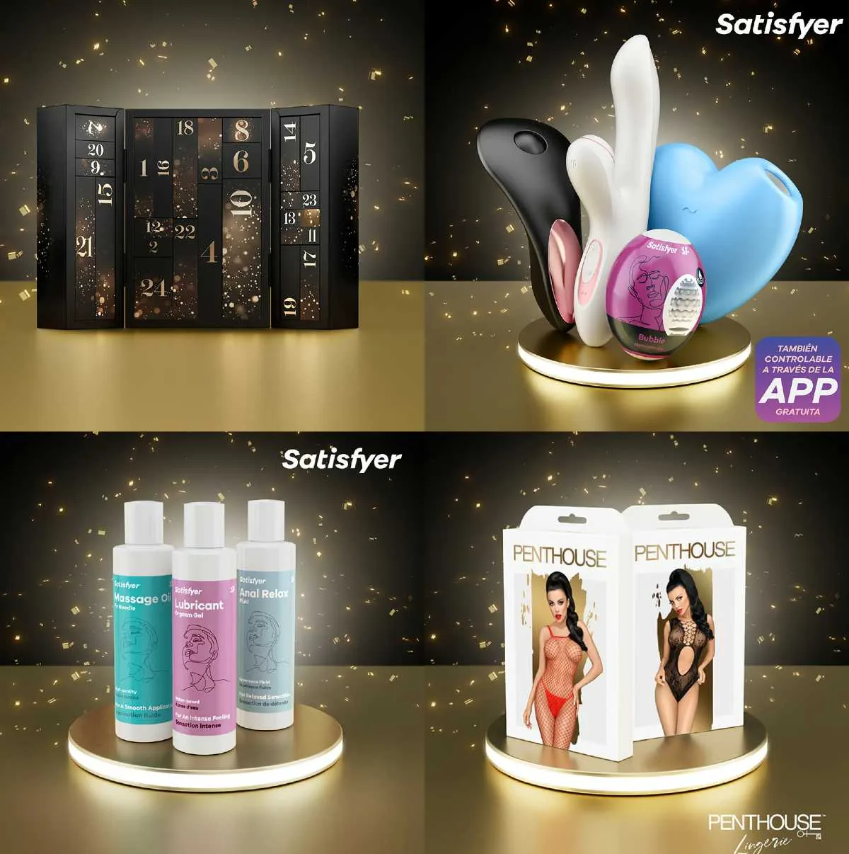 Calendario Erótico Satisfyer Premium 2023