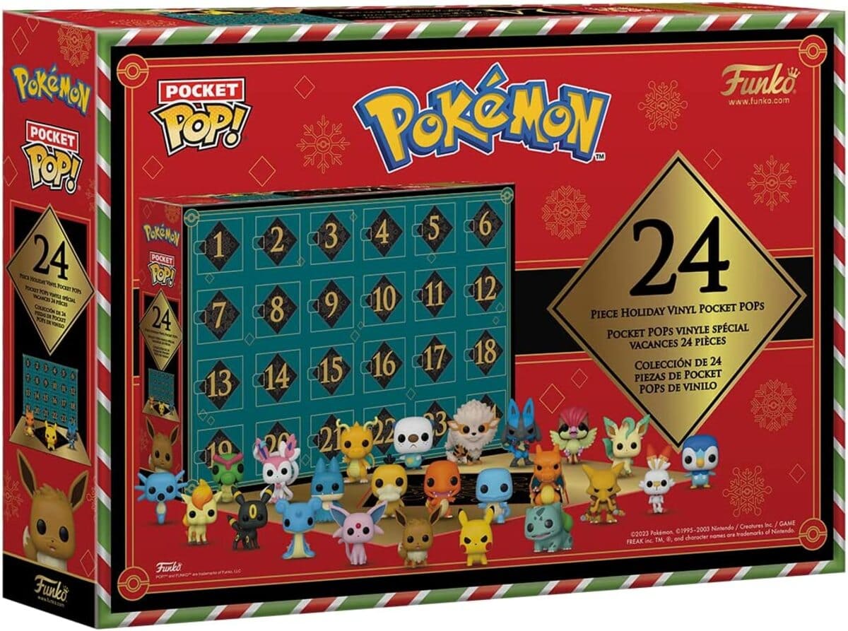 2025 Pokemon Funko Advent Calendar Carter Bennett