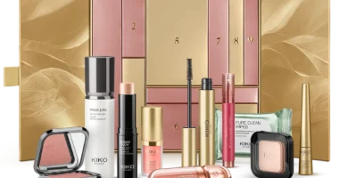 Calendario Golden Oasis 10 Days of Beauty 2025 de Kiko Milano, por 76,50 euros 3 La caja dorada y los 10 productos del Calendario Golden Oasis de Kiko Milano