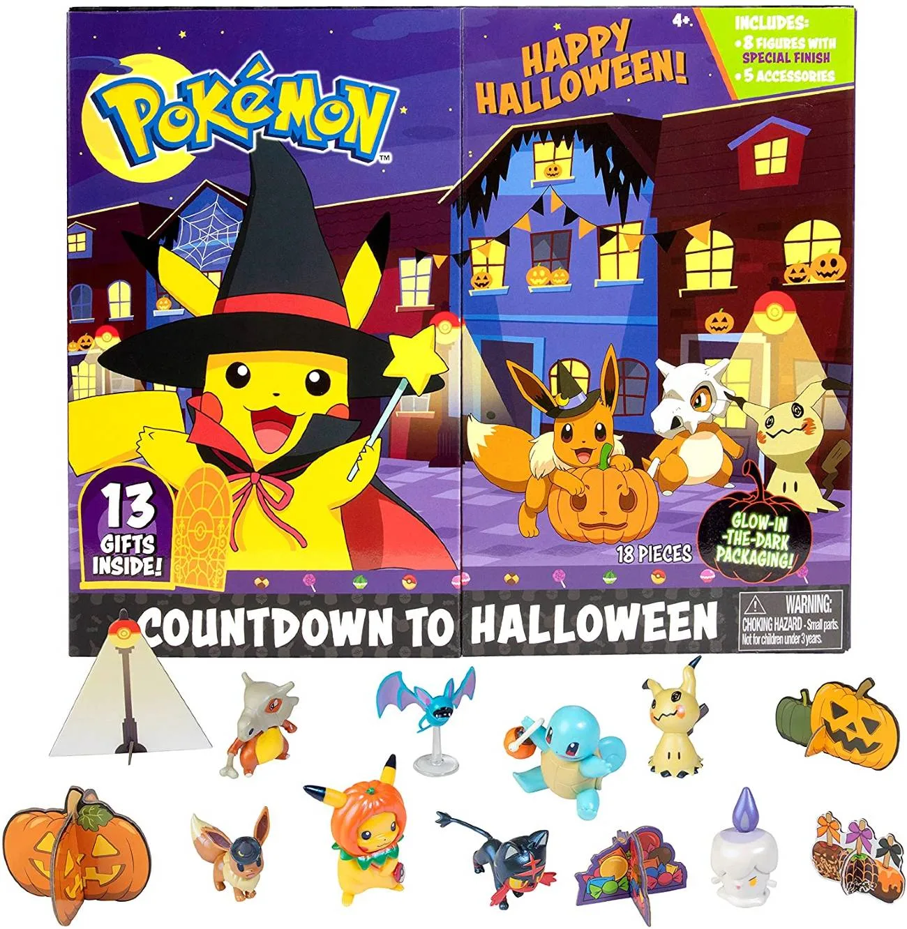 Calendario Halloween Pokémon 2021