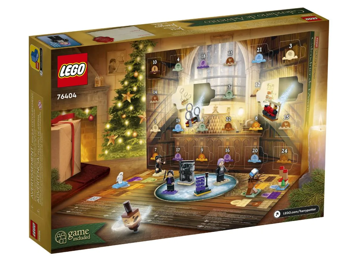 Calendario Harry Potter Lego 2022