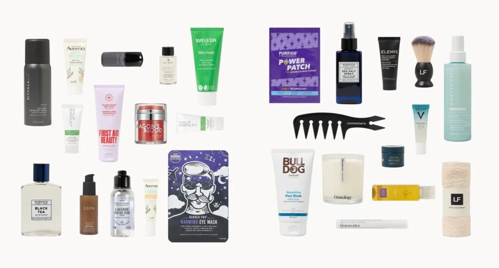Los productos del Calendario de adviento Lookfantastic 2026 para hombres