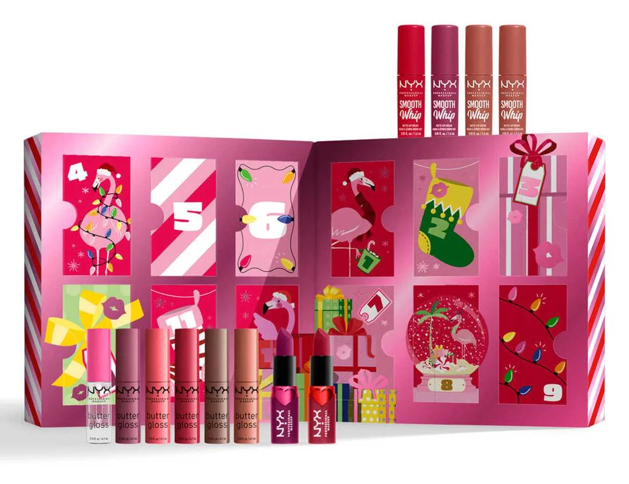Calendario NYX 12 días labios 2023