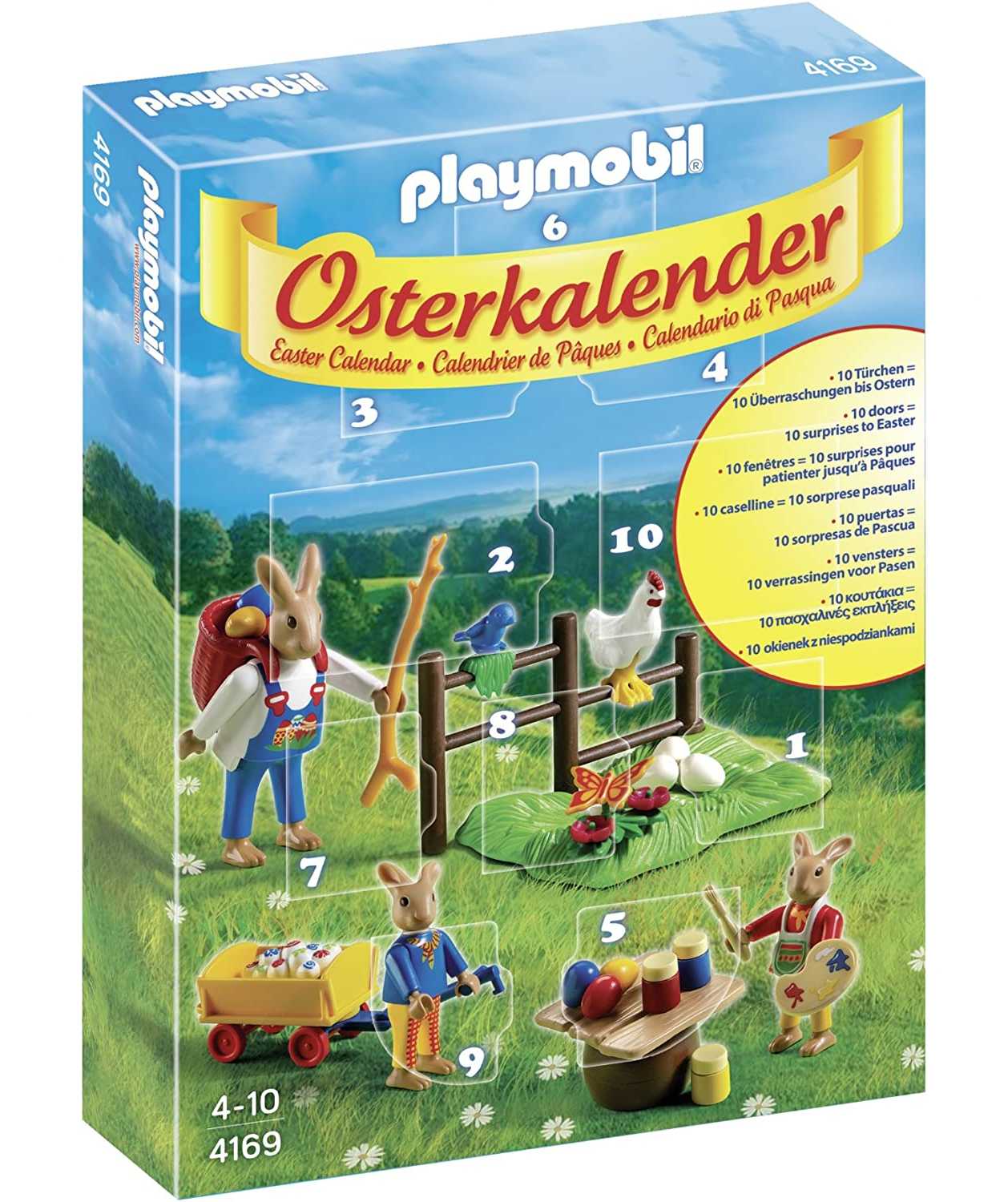 Calendario Playmobil para Pascua
