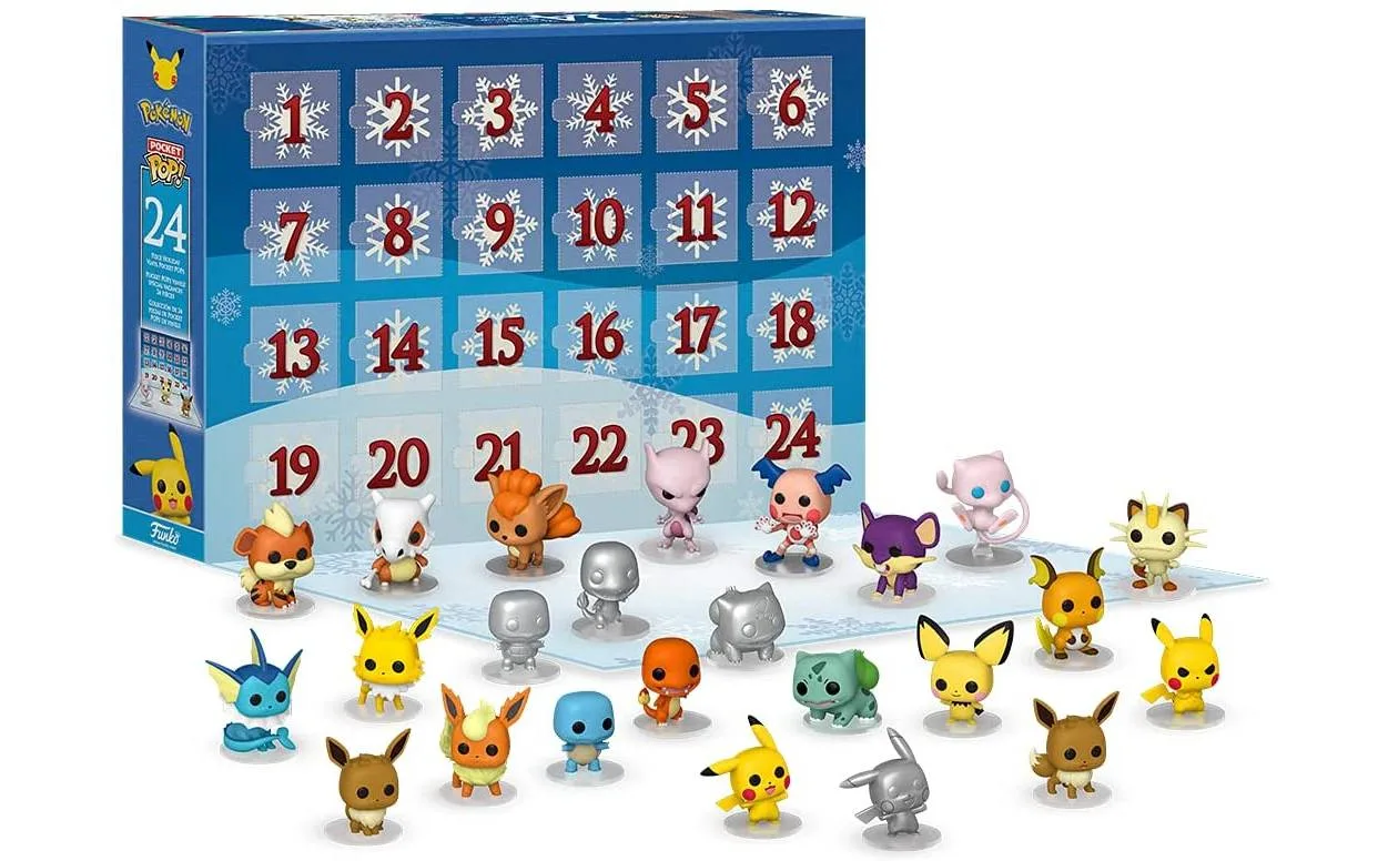 Calendario Pokemon Funko Pop Calendario Pokemon Funko Pop