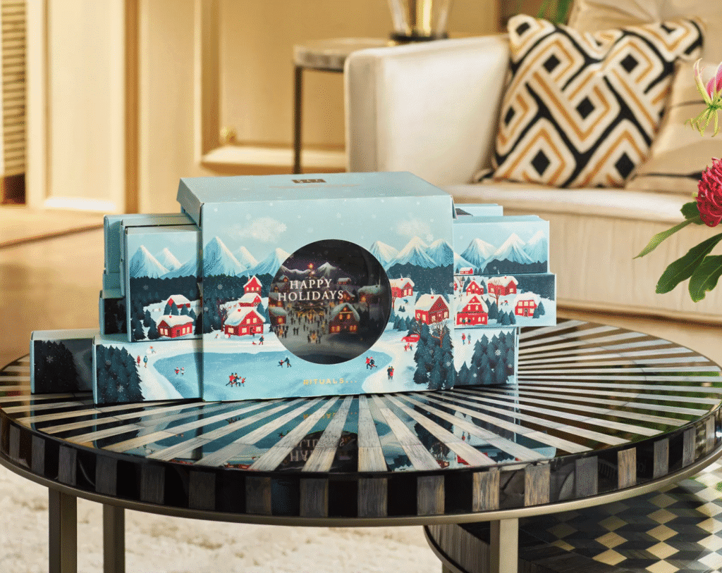 La caja del Calendario de adviento Rituals Deluxe 2025