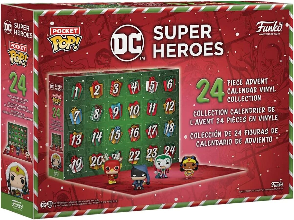 Calendario Superhéroes DC Funko