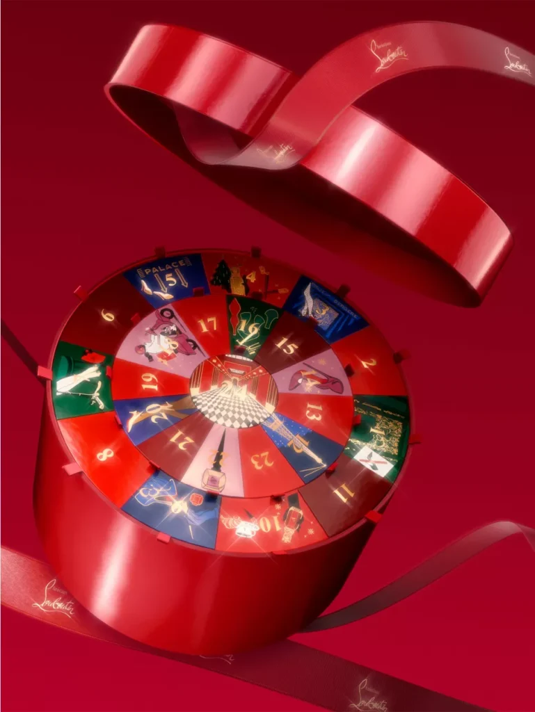 La caja del Calendario de adviento Christian Louboutin 2025