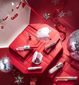 La caja joyero y algunos de los productos del Calendario de adviento Kiko Milano 2025 Snow Kissed