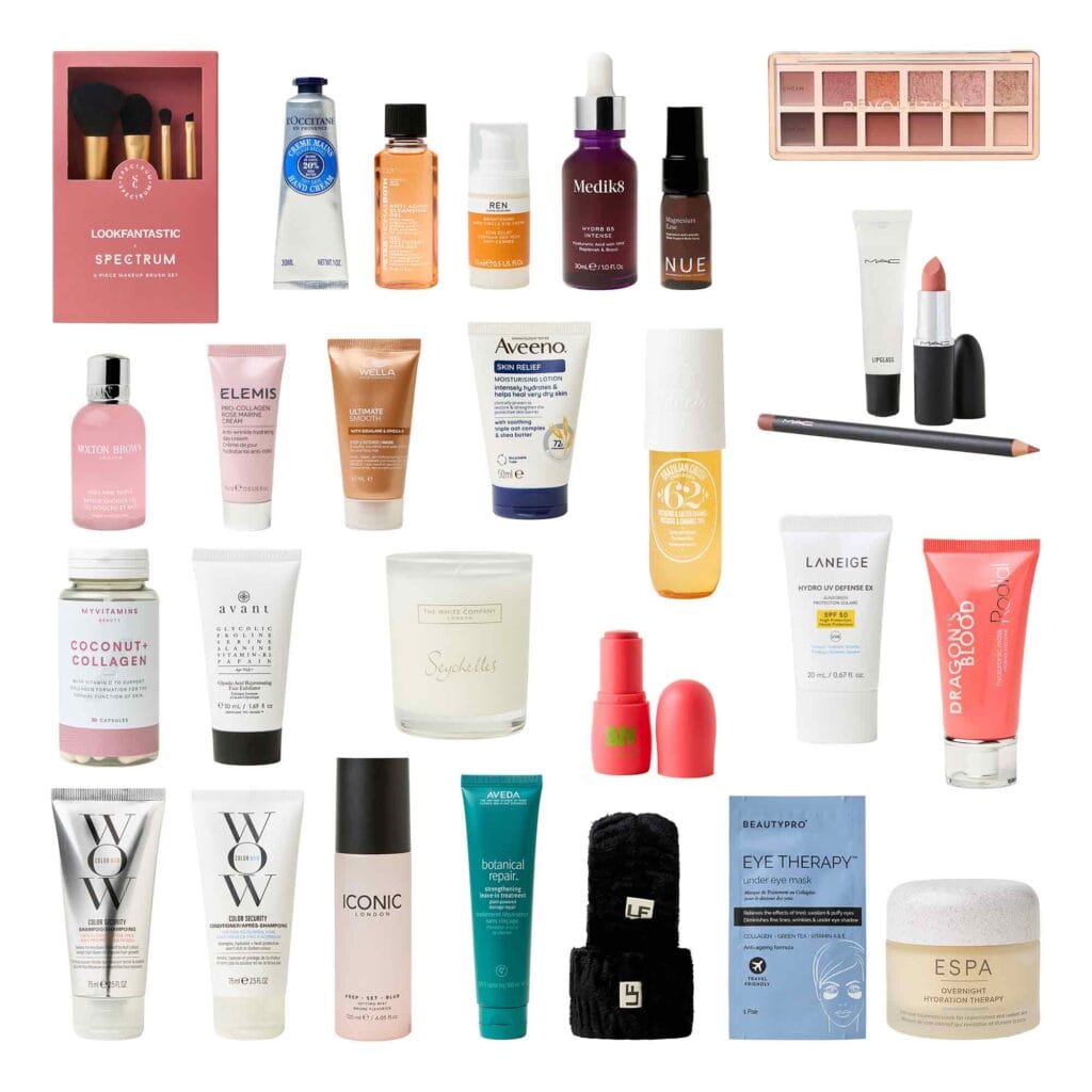 Los productos del Calendario de adviento Lookfantastic 2025 de belleza