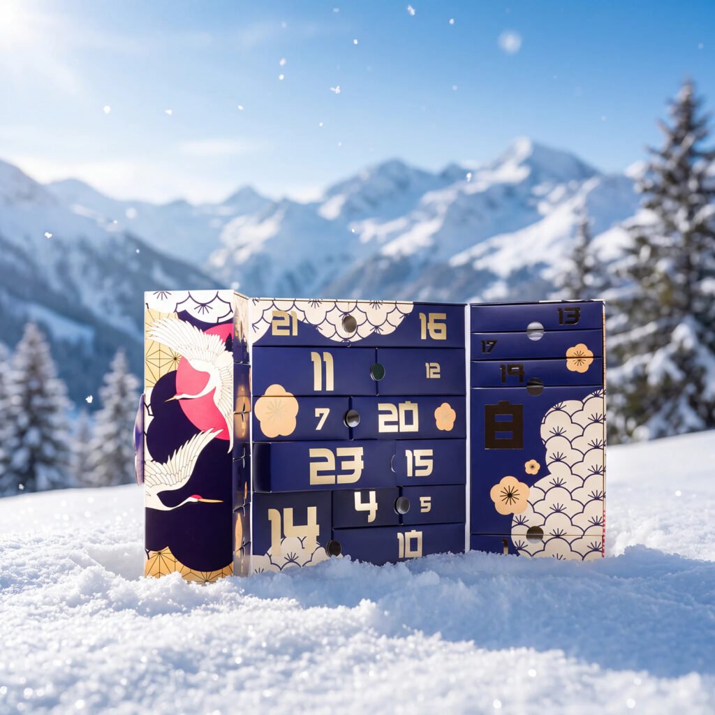 La caja abierta del Calendario de adviento Notino The House of Korean Beauty 2026 La caja abierta del Calendario de adviento Notino The House of Korean Beauty 2026