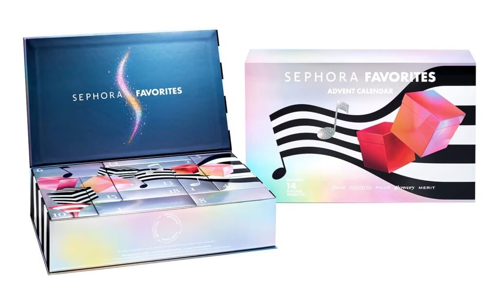 Calendario de adviento Sephora Favorites 2026 La caja del Calendario de adviento Sephora Favorites 2026