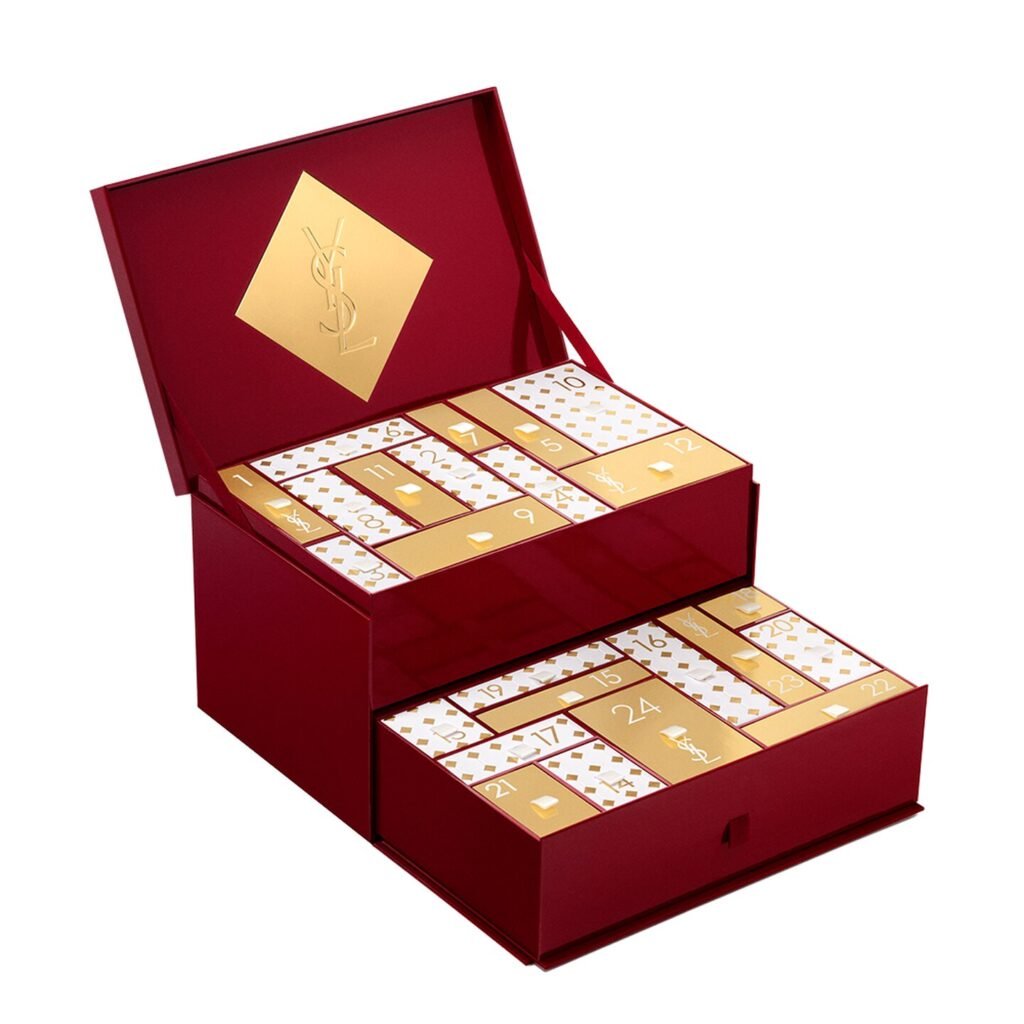 La caja del Calendario de adviento Yves Saint Laurent 2026
