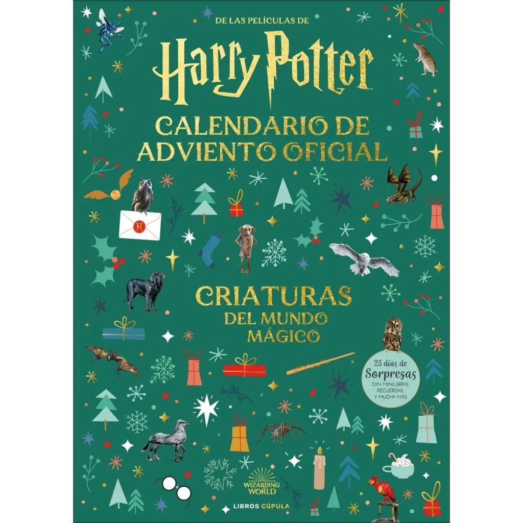 Calendarios de adviento de Harry Potter 6 Calendario adviento oficial Harry Potter 2025 Criaturas del mundo magico