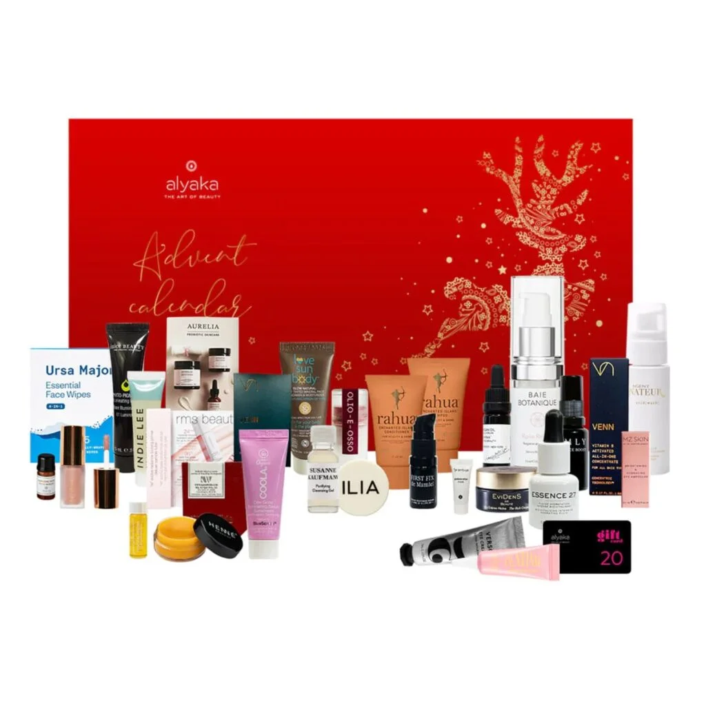Calendario de Adviento Alyaka 2023, rebajado a 137 euros 1 Los 30 productos del Calendario de Adviento Alyaka 2023, ante la caja del set