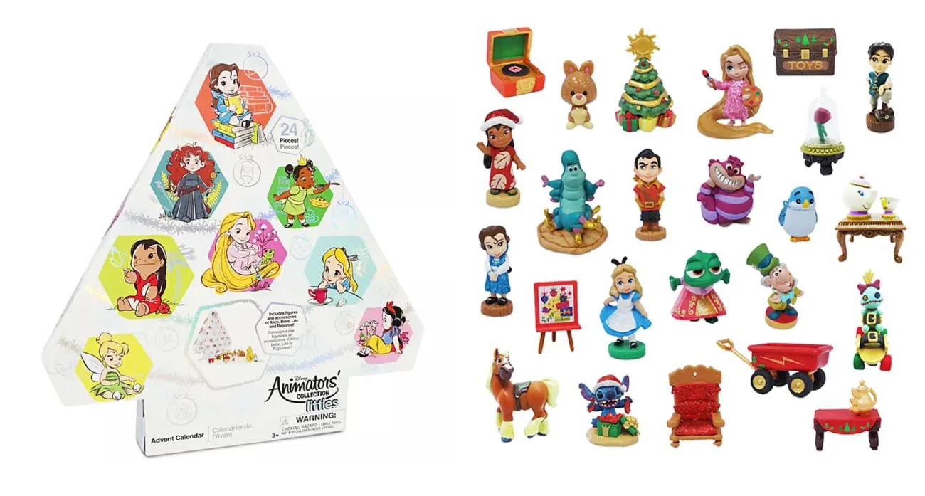 Calendario de Adviento Colección Animators de Disney Store 2020