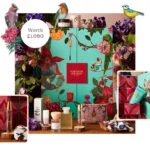 La caja del Calendario de Adviento Fortnum & Mason 2024, decorado con fauna y flora de temporada